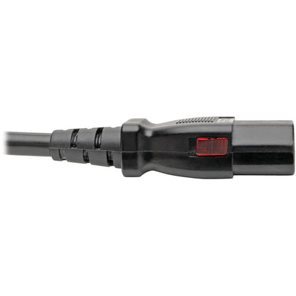 Tripp Lite Power Extension Cord 5-15P to Locking C13 M/F 18 AWG 10A 1ft