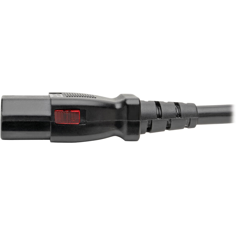 Tripp Lite Power Extension Cord 5-15P to Locking C13 M/F 18 AWG 10A 1ft