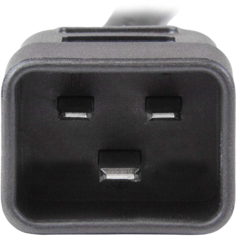 StarTech.com 3 ft Heavy Duty 14 AWG Computer StarTech.com Power Cord - C19 to C20