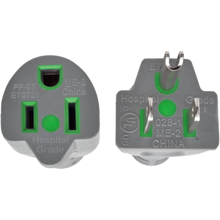 Tripp Lite 6ft Hospital Medical Power Extension Cord 5-15P 5-15R 13A Gray