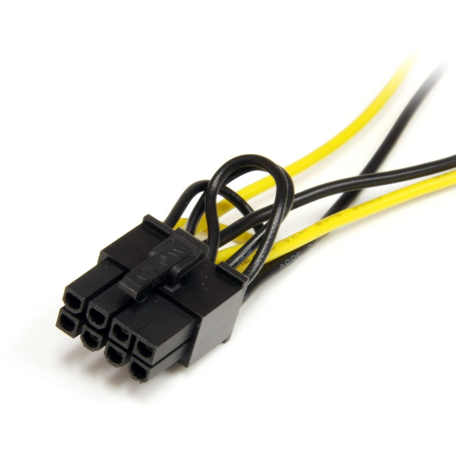 StarTech.com 6in SATA Power to 8 Pin PCI Express Video Card Power Cable Adapter
