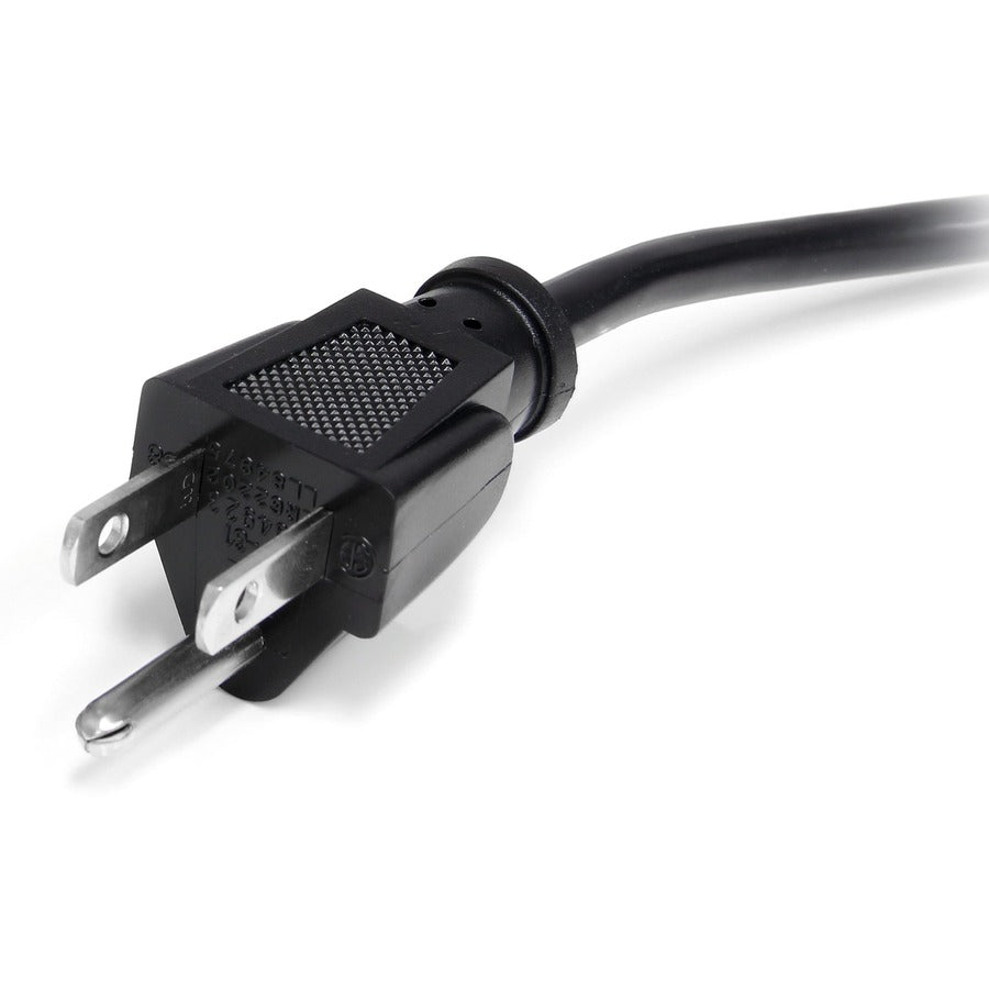 StarTech.com 6 ft Standard Computer Power Cord - NEMA5-15P to C13 - Power cable - IEC 320 EN 60320 C13 (F) - NEMA 5-15 (M) - 6 ft