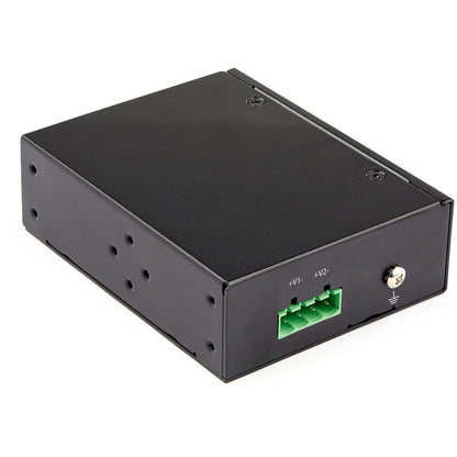 StarTech.com Industrial Gigabit PoE Injector - High Speed 90W 802.3bt PoE++ 48V-56VDC Ultra Power Over Ethernet/UPoE Injector -40C to +75C