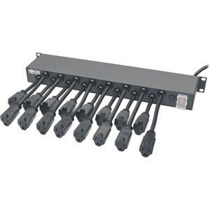 Tripp Lite Rack Mount AC Charger Power Strip 16 outlets 15 ' cord 1U