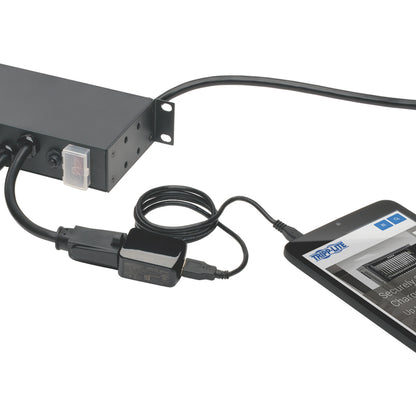 Tripp Lite Rack Mount AC Charger Power Strip 16 outlets 15 ' cord 1U