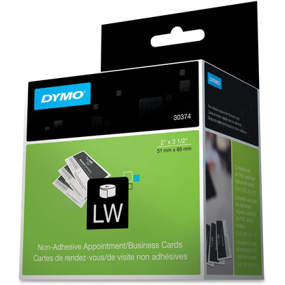 Dymo Direct Thermal Business Card - White