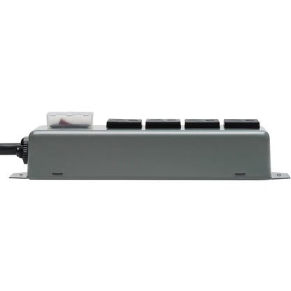 Tripp Lite Waber Industrial Power Strip 4 outlet 6' Cord Locking Switch Cover