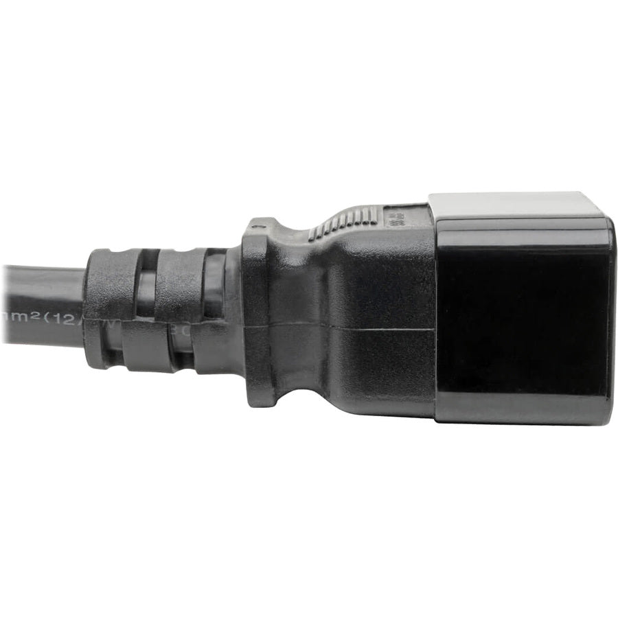 Tripp Lite 2ft Power Cord Extension Cable C19 to C20 Heavy Duty 20A 12AWG 2' 6-pack 6pc
