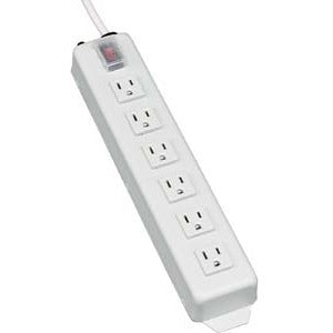 Tripp Lite Power Strip 120V 5-15R 6 Outlet Metal 15' Cord 5-15P