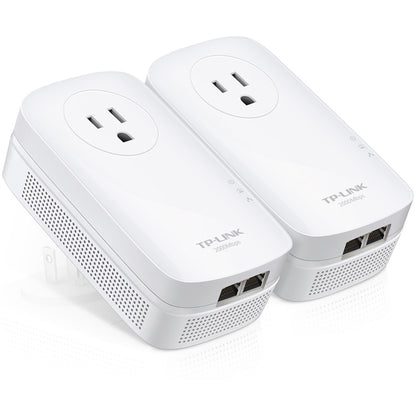 TP-Link AV2000 2-Port Gigabit Passthrough Powerline Starter Kit