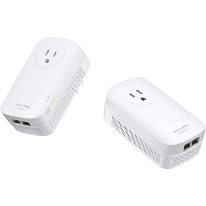 TP-Link AV2000 2-Port Gigabit Passthrough Powerline Starter Kit