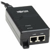 Tripp Lite Gigabit Midspan PoE+ Injector Active IEEE 802.3at/802.3af 1-Port