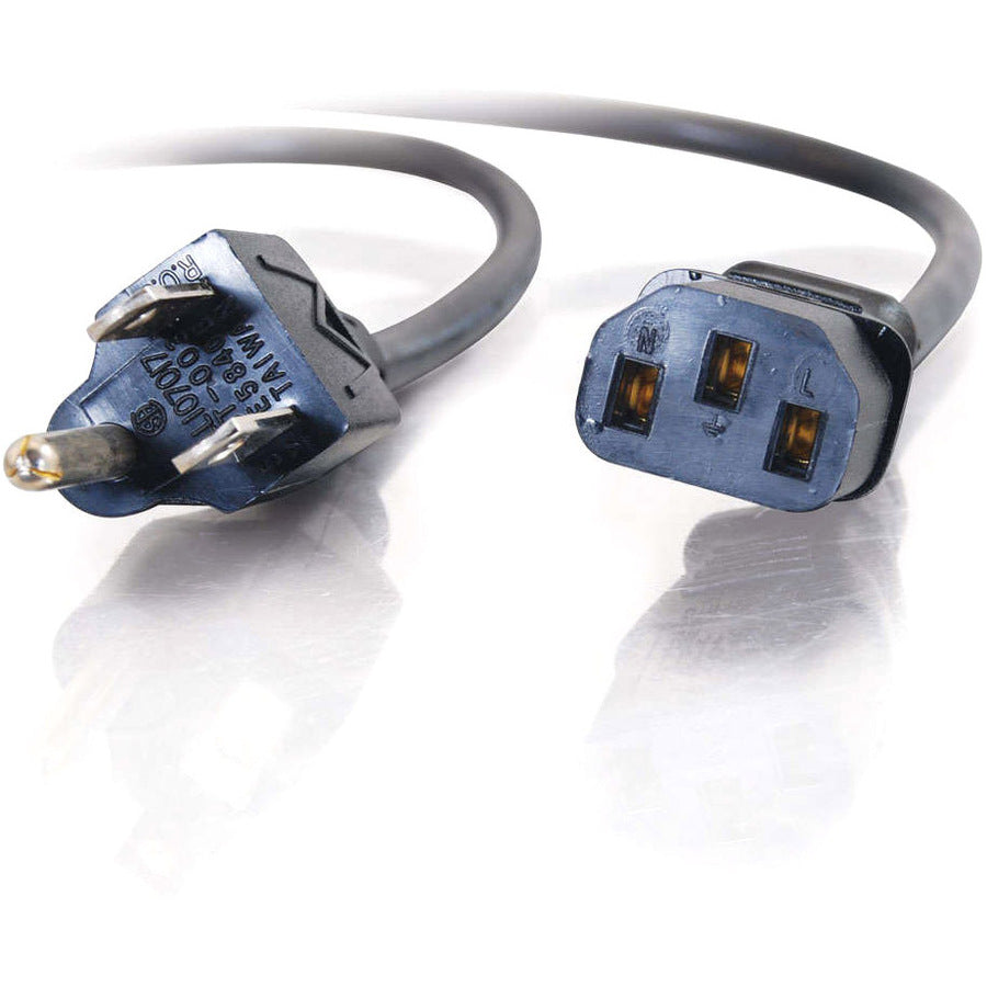 C2G 6ft 14 AWG Premium Universal Power Cord (NEMA 5-15P to IEC320C13) TAA