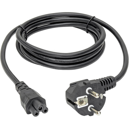 Tripp Lite 6ft 2-Prong Computer Power Cord European Cable C5 to SCHUKO CEE 7/7 Plug 2.5A 6'