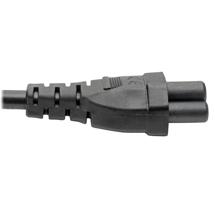 Tripp Lite 6ft 2-Prong Computer Power Cord European Cable C5 to SCHUKO CEE 7/7 Plug 2.5A 6'