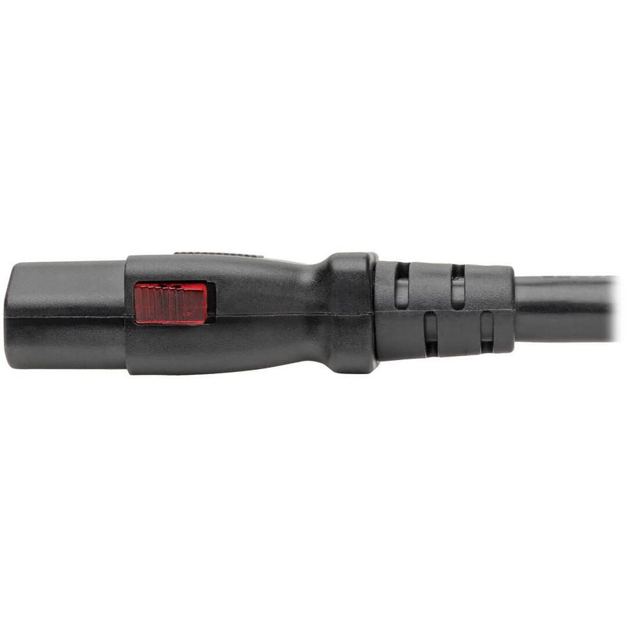 Tripp Lite Power Extension Cord 5-15P to Locking C13 M/F 14 AWG 15A 6ft
