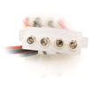 C2G 6in 3-pin Fan to 4-pin Pass-Through Power Adapter Cable
