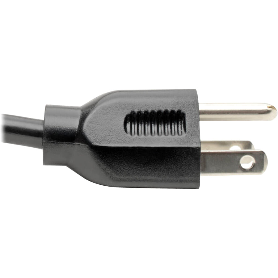 Tripp Lite Computer Power Cord 10A 18AWG 5-15P to Right Angle C13 10' 10ft