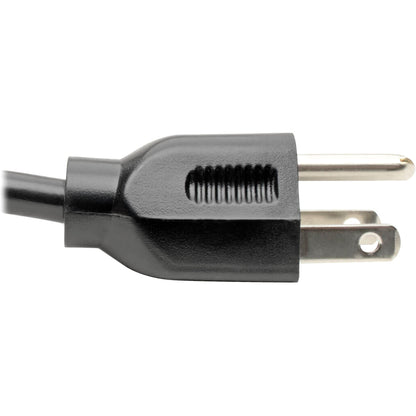 Tripp Lite Computer Power Cord 10A 18AWG 5-15P to Right Angle C13 10' 10ft