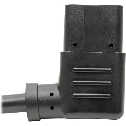 Tripp Lite Computer Power Cord 10A 18AWG 5-15P to Right Angle C13 10' 10ft