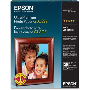 Epson Ultra Premium Inkjet Photo Paper - Bright White
