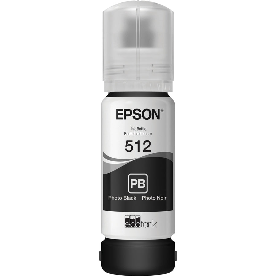 Epson T512, Photo Black Ink Bottle