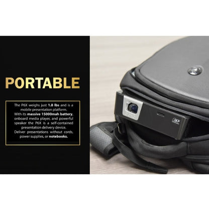 AAXA Technologies HP-P6X-01 DLP Projector - 16:9 - Black, Gray