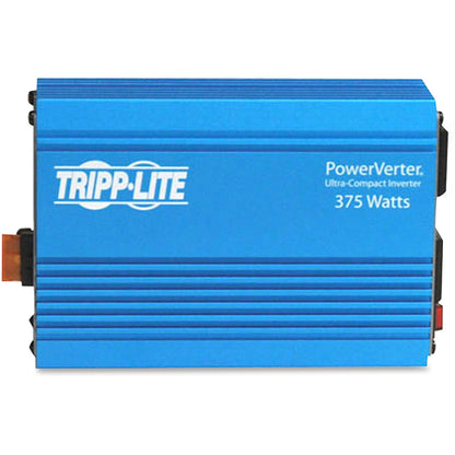 Tripp Lite Compact Car Portable Inverter 375W 12V DC to 120V AC 2 Outlets