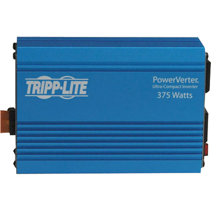 Tripp Lite Compact Car Portable Inverter 375W 12V DC to 120V AC 2 Outlets