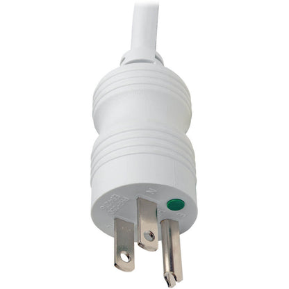 Tripp Lite Safe-IT Power Strip Hospital Medical Antimicrobial 120V 5-15R-HG 6 Outlet 1.5' Cord Metal