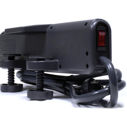 Plugable 6 AC Outlet Surge Protector with Clamp Mount for Workbench or Desk.