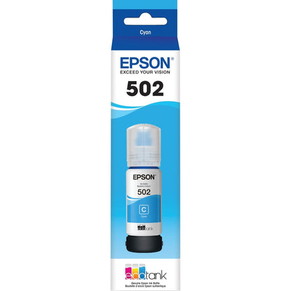 Epson T502, Cyan Ink Bottle