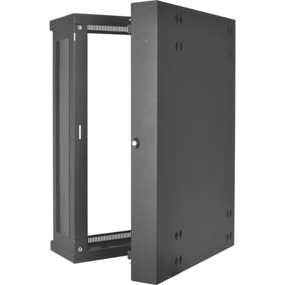 Tripp Lite 18U Wall Mount Rack Enclosure Hinged 13" Depth w Acrylic Window
