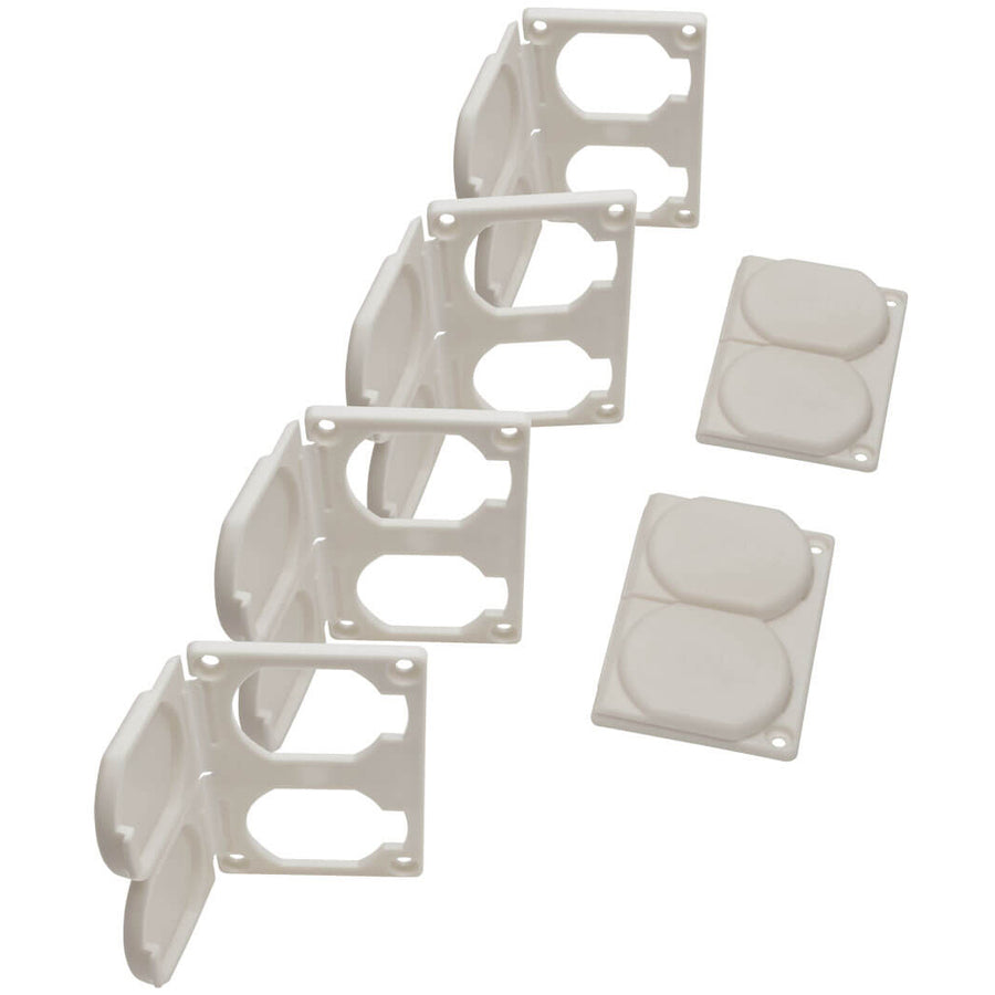 Tripp Lite Safe-IT Replacement Outlet Covers for Hospital Medical Power Strips Antimicrobial