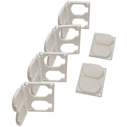 Tripp Lite Safe-IT Replacement Outlet Covers for Hospital Medical Power Strips Antimicrobial