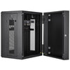 StarTech.com 15U 19" Wall Mount Network Cabinet - 16" Deep Hinged Locking Flexible IT Data Equipment Rack Vented Switch Enclosure w/Shelf