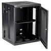 StarTech.com 15U 19" Wall Mount Network Cabinet - 16" Deep Hinged Locking Flexible IT Data Equipment Rack Vented Switch Enclosure w/Shelf