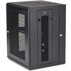 StarTech.com 15U 19" Wall Mount Network Cabinet - 16" Deep Hinged Locking Flexible IT Data Equipment Rack Vented Switch Enclosure w/Shelf