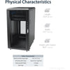 StarTech.com 22U 36in Knock-Down Server Rack Cabinet with Caster