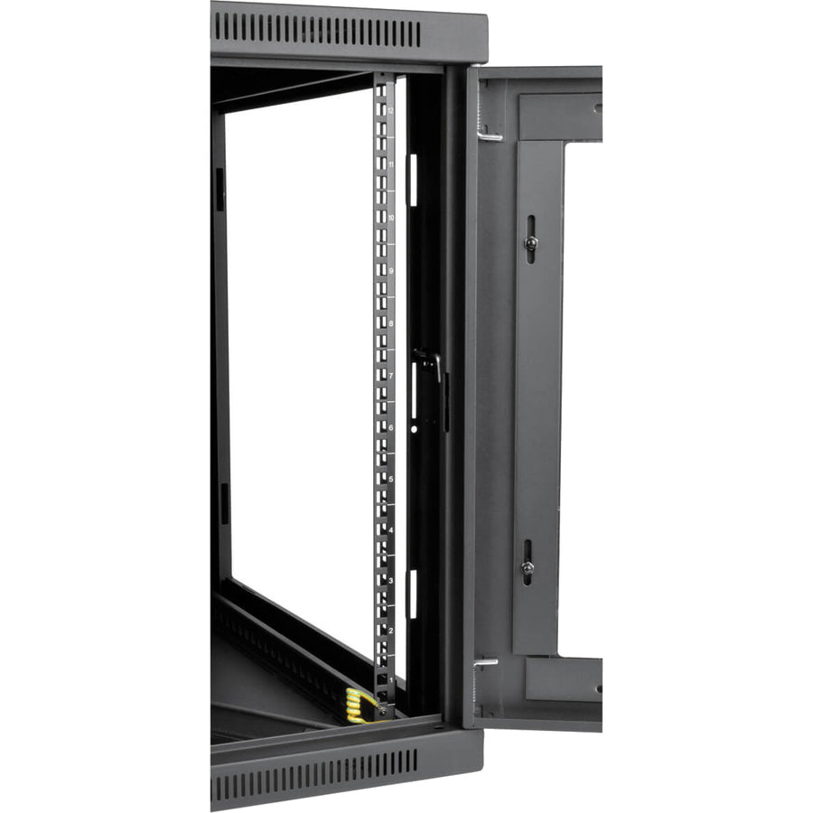 Tripp Lite 12U Wall Mount Rack Enclosure Server Cabinet Hinged Deep Acrylic Window