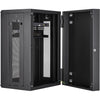 StarTech.com 18U 19" Wall Mount Network Cabinet - 16" Deep Hinged Locking Flexible IT Data Equipment Rack Vented Switch Enclosure w/Shelf