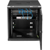 StarTech.com 12U 19" Wall Mount Network Cabinet - 24" Deep Hinged Vented Server Room Enclosure Locking Flexible IT Equipment Rack w/Shelf