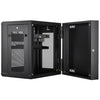 StarTech.com 12U 19" Wall Mount Network Cabinet - 16" Deep Hinged Locking Flexible IT Data Equipment Rack Vented Switch Enclosure w/Shelf