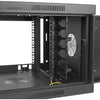 Tripp Lite 6U Wallmount Rack Enclosure Server Cabinet Wide Cable Management