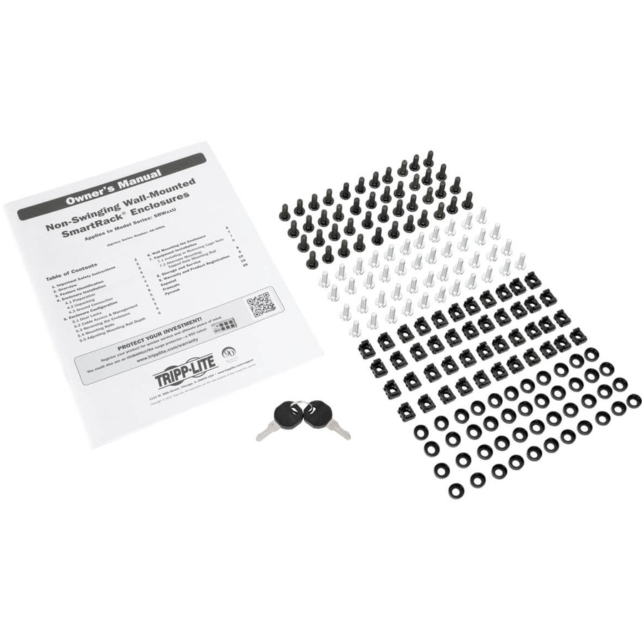 Tripp Lite 21U Wall Mount Rack Enclosure Server Cabinet w/Acrylic Door