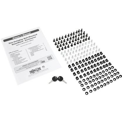 Tripp Lite 21U Wall Mount Rack Enclosure Server Cabinet w/Acrylic Door