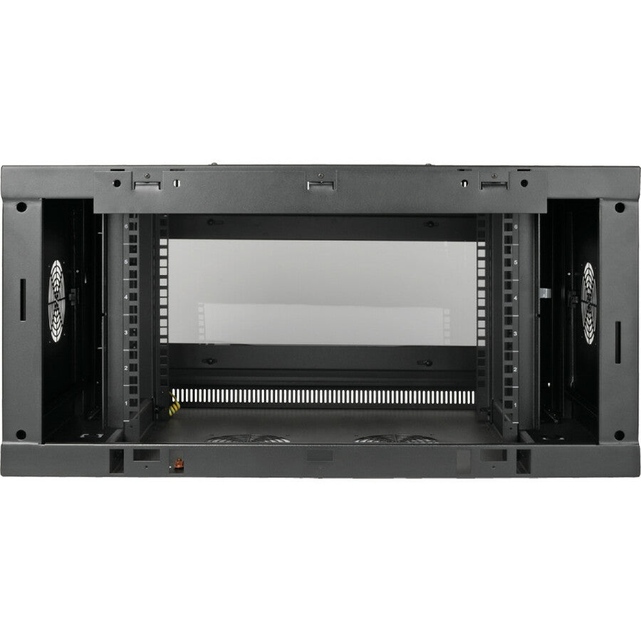 Tripp Lite 6U Wallmount Rack Enclosure Wide Cable Management Acrylic Window