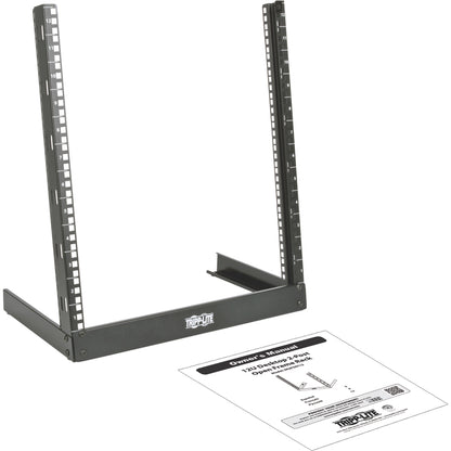 Tripp Lite 12U 2 Post Open Frame Desktop Rack Server Cabinet Free Standing