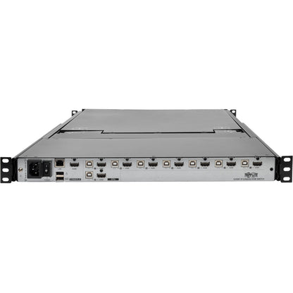 Tripp Lite 8-Port Rackmount Console HDMI KVM Switch 17" LCD IP Remote Access