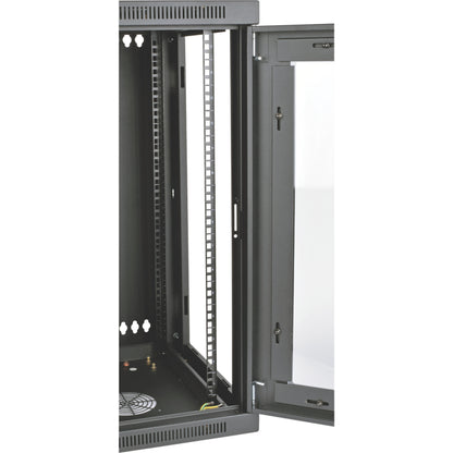 Tripp Lite 15U Wall Mount Rack Enclosure Server Cabinet w Hinged Acrylic Window